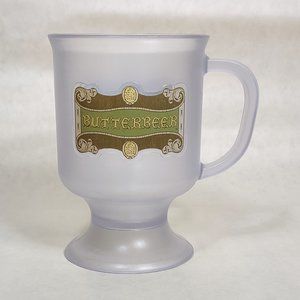 Wizarding World of Harry Potter Butterbeer Mug Footed Plastic Universal Studios